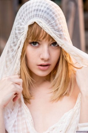 Beautiful Lena Anderson shows her shaved pussy photo 16
