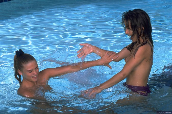 Two lesbian girls love to get dirty and please each other photo 12